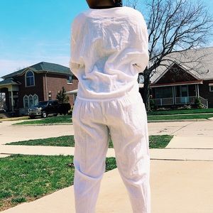 Vintage White Jumpsuit